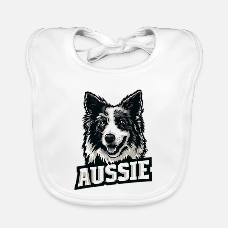 Australian Shepherd – Aussie Pride Baby Bio-Lätzchen