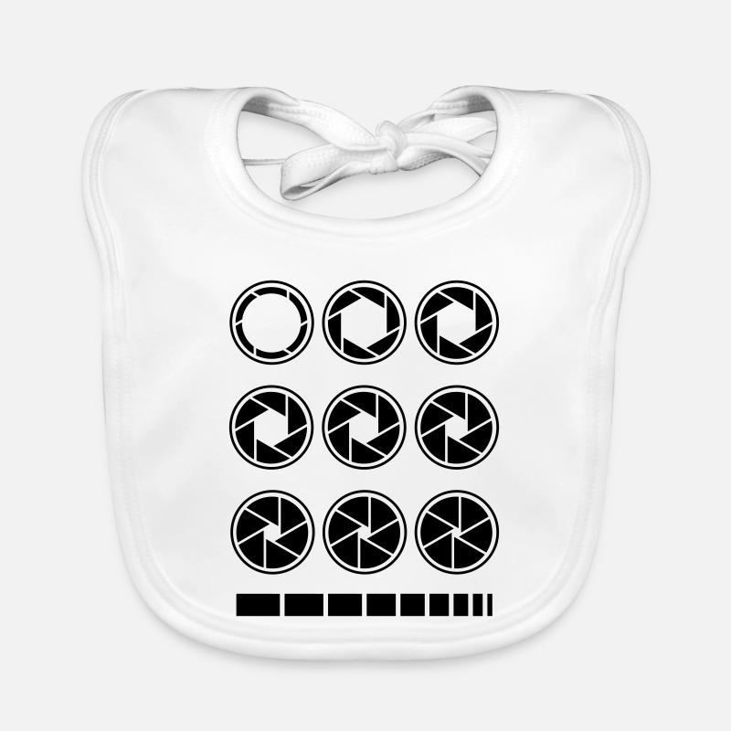 aperture exposure time camera photography Organic Baby Bibs