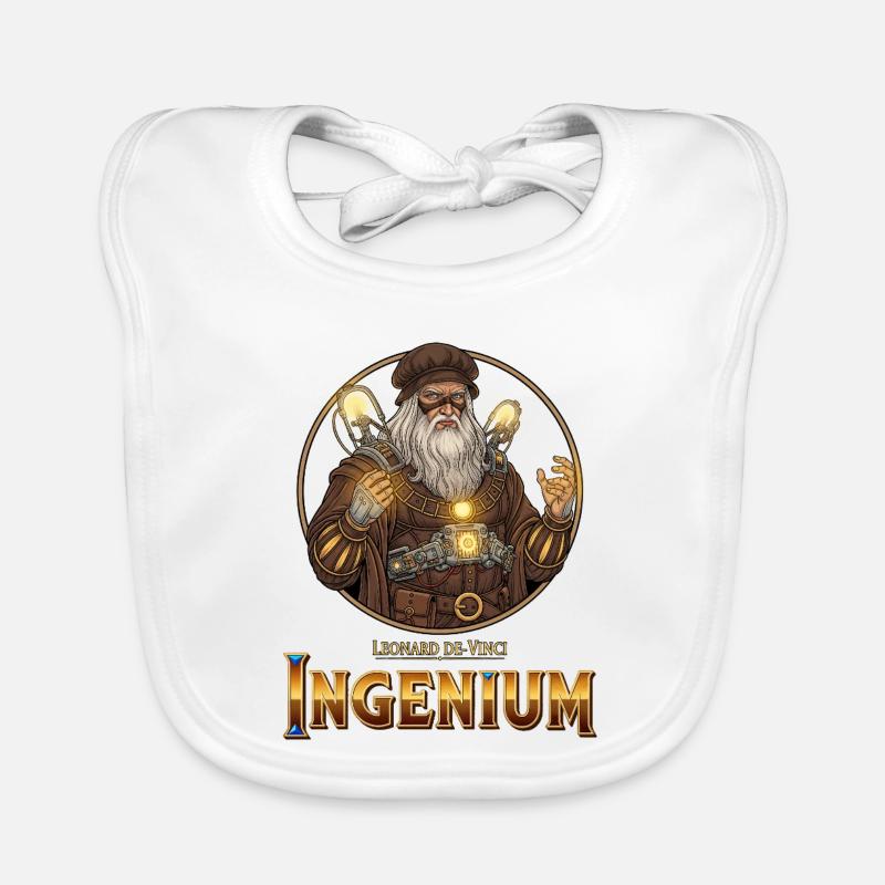Ingenium Leonardo: Steampunk-Zauberer Baby Bio-Lätzchen