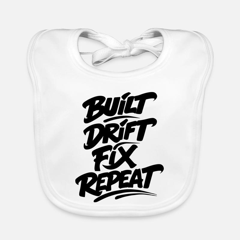 Built Drift Fix Repeat v2 Baby Bio-Lätzchen