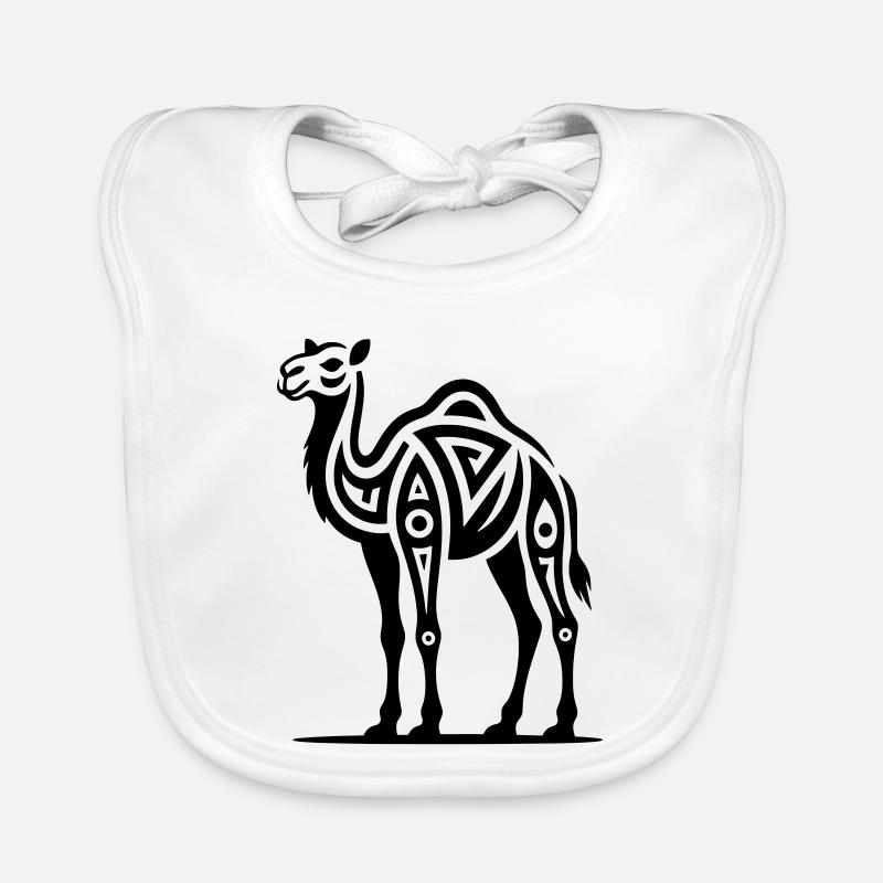 Nur ein Schwarzes Kamel #2 | N-imal_Wears Baby Bio-Lätzchen