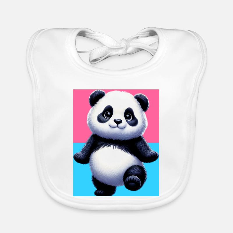 panda Organic Baby Bibs