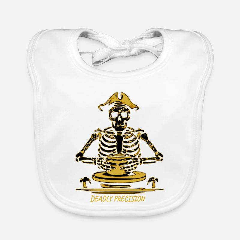 Deadly Precision – Royal Gold Edition Baby Bio-Lätzchen