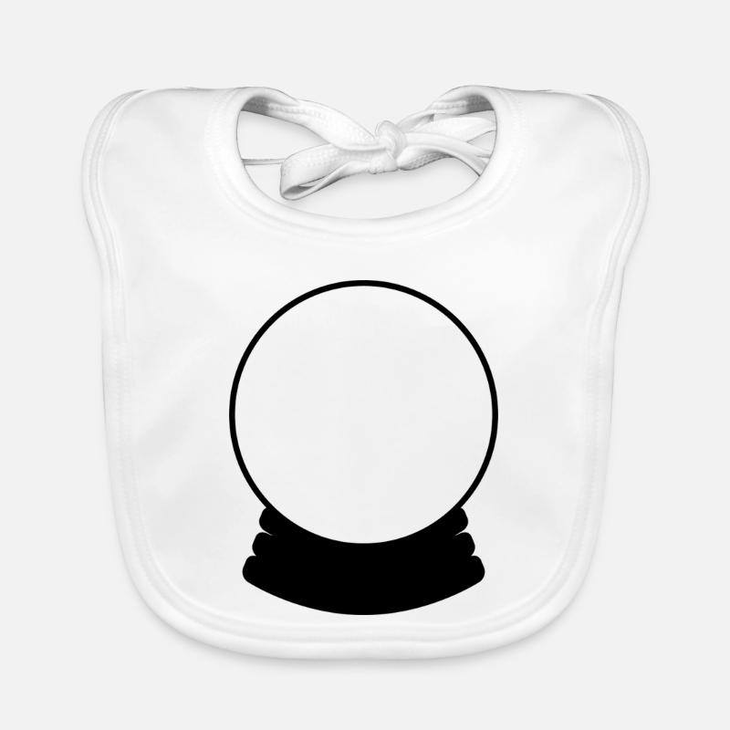 Crystal ball Organic Baby Bibs