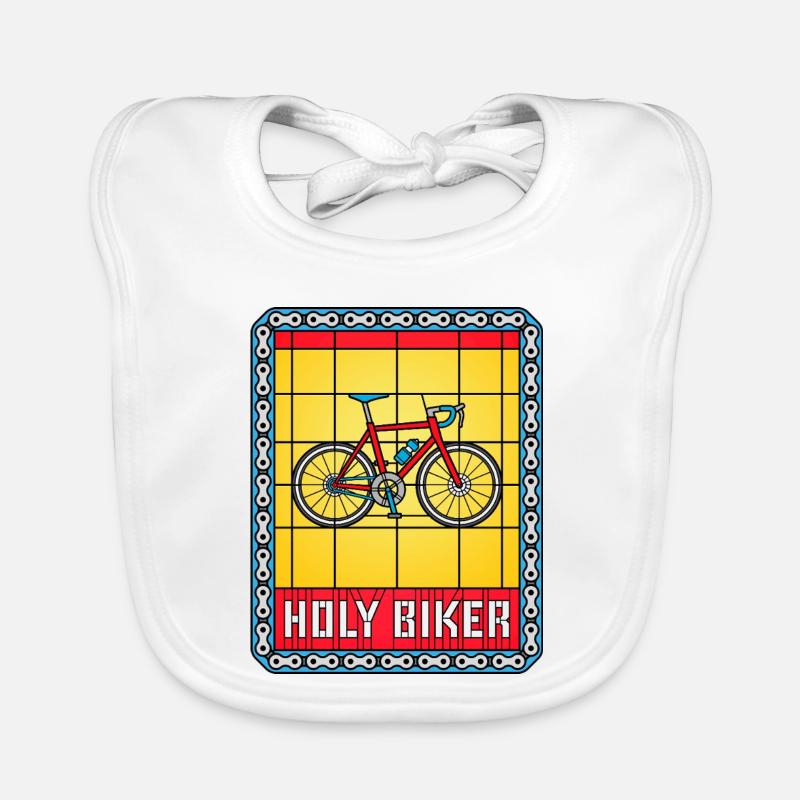 Vitrail de vélo Bavoir bio Bébé