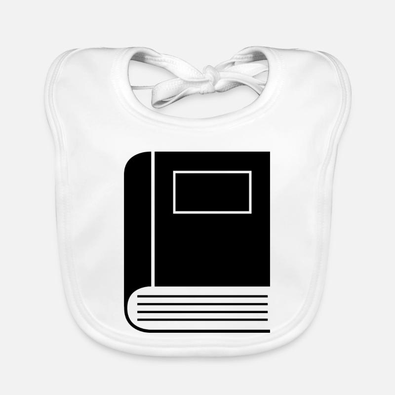 Geschlossenes Buch Baby Bio-Lätzchen