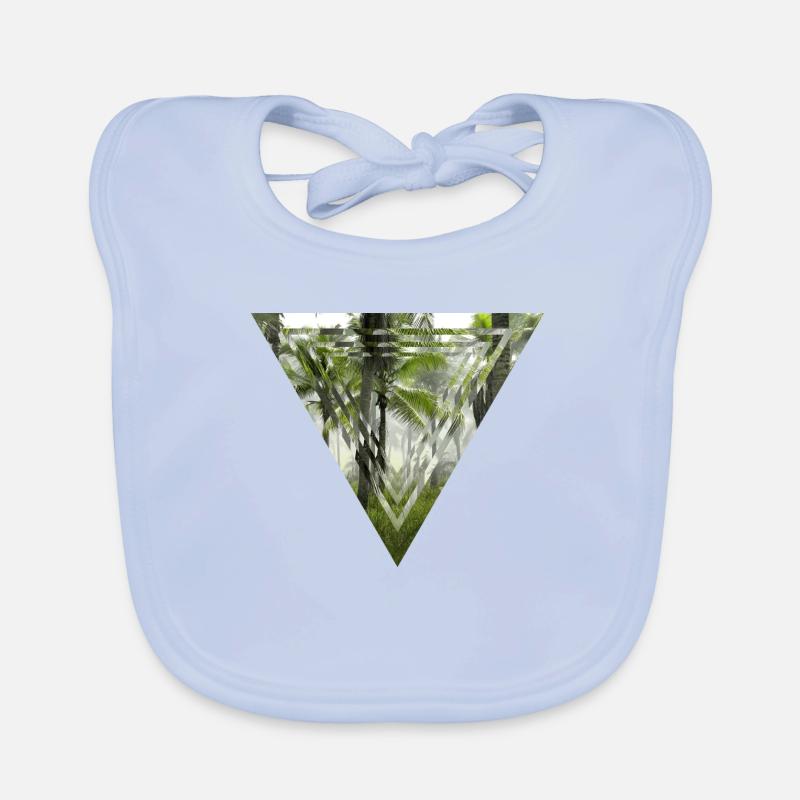 Magic Palm Forest Baby Bio-Lätzchen