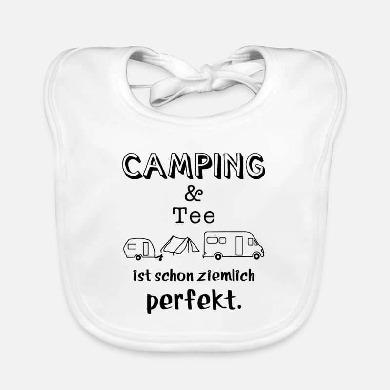 camping und tee Baby Bio-Lätzchen