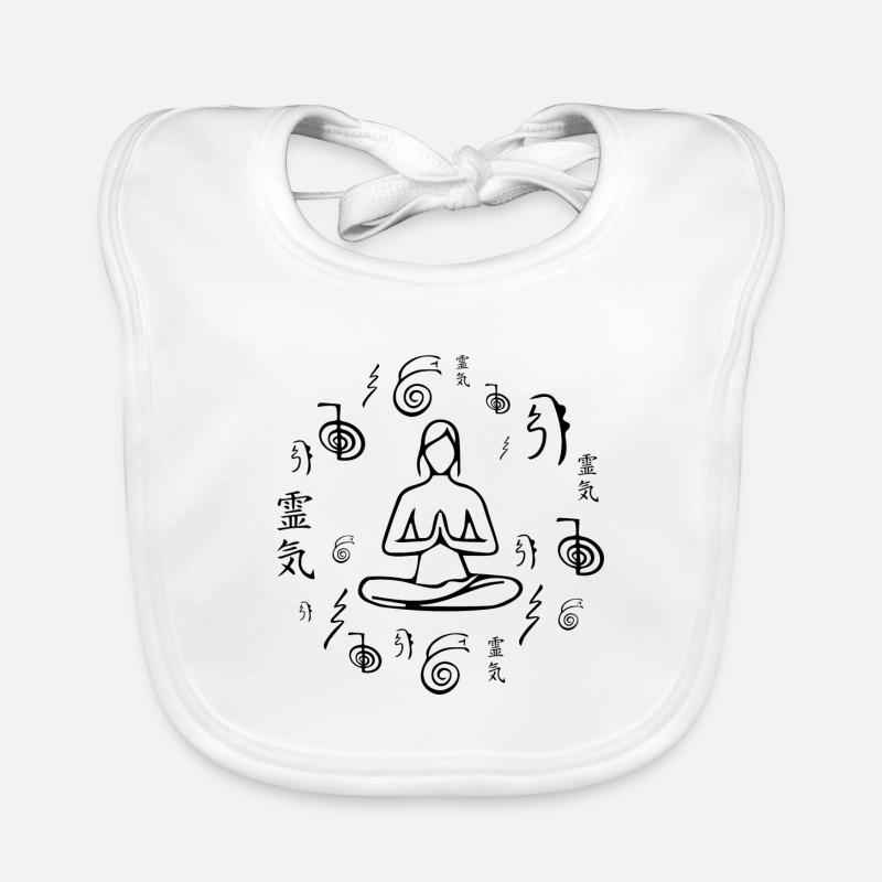 Reiki Master Organic Baby Bibs