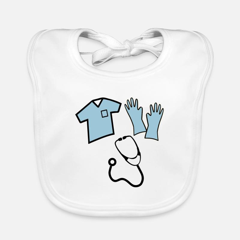 Infirmière Bavoir bio Bébé