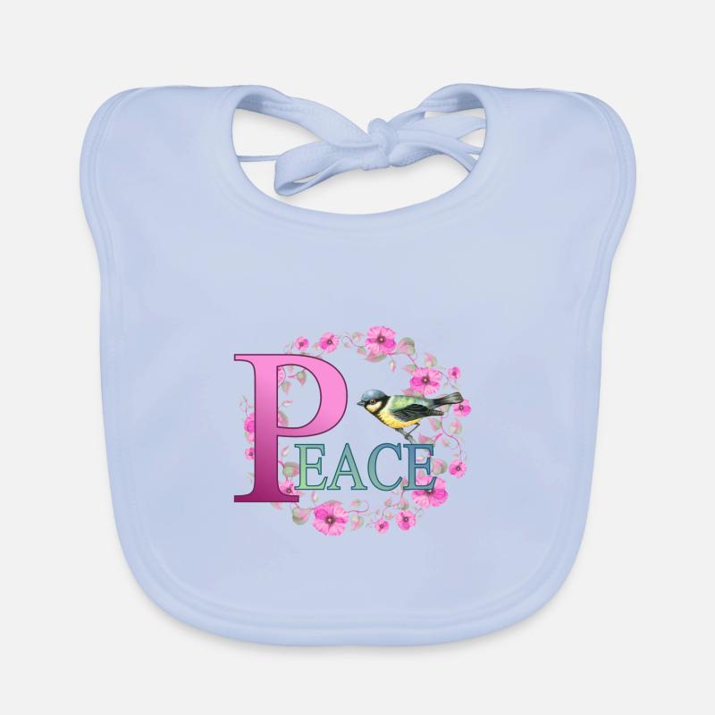 Peace Baby Bio-Lätzchen