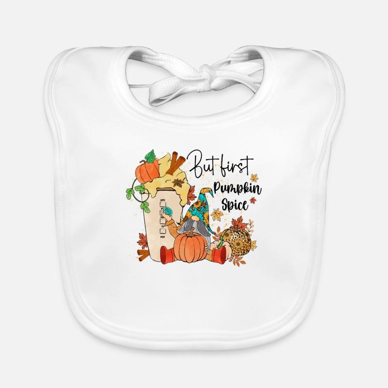 Mais d’abord Pumpkin Spice Bavoir bio Bébé