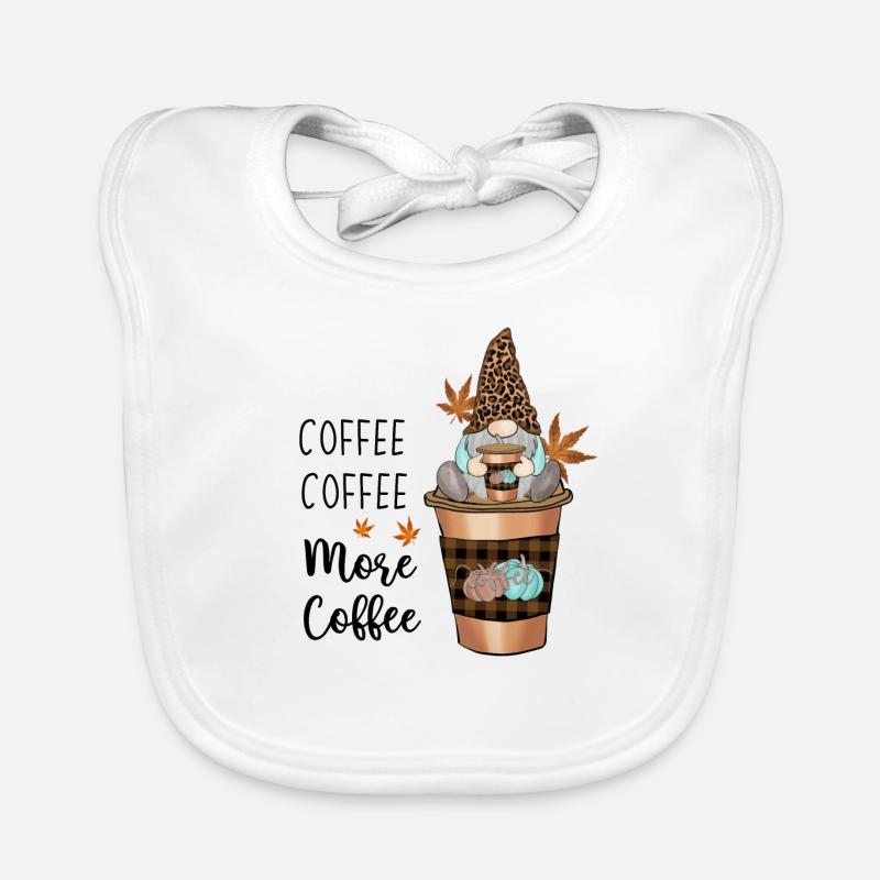 Café plus Café, Joyeux automne Bavoir bio Bébé