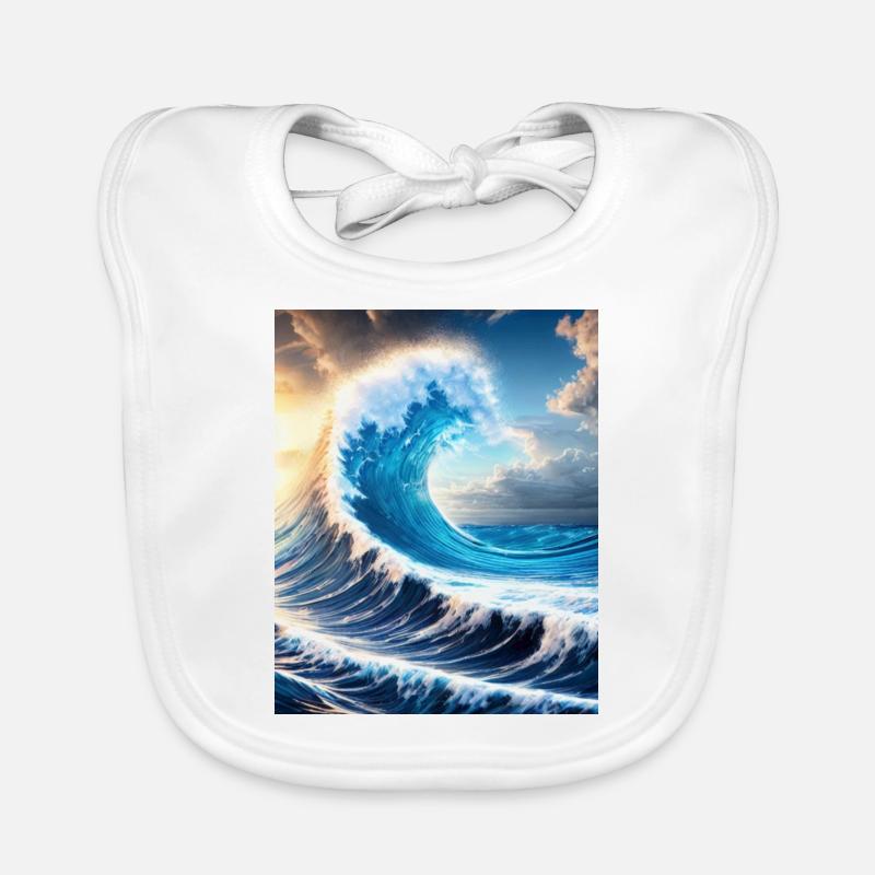 The perfect wave Baby Bio-Lätzchen