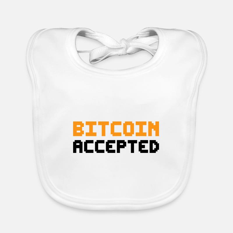 Bitcoin accepté Bavoir bio Bébé
