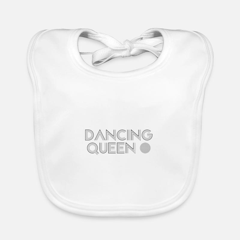 Dancing Queen Gift Idea Organic Baby Bibs