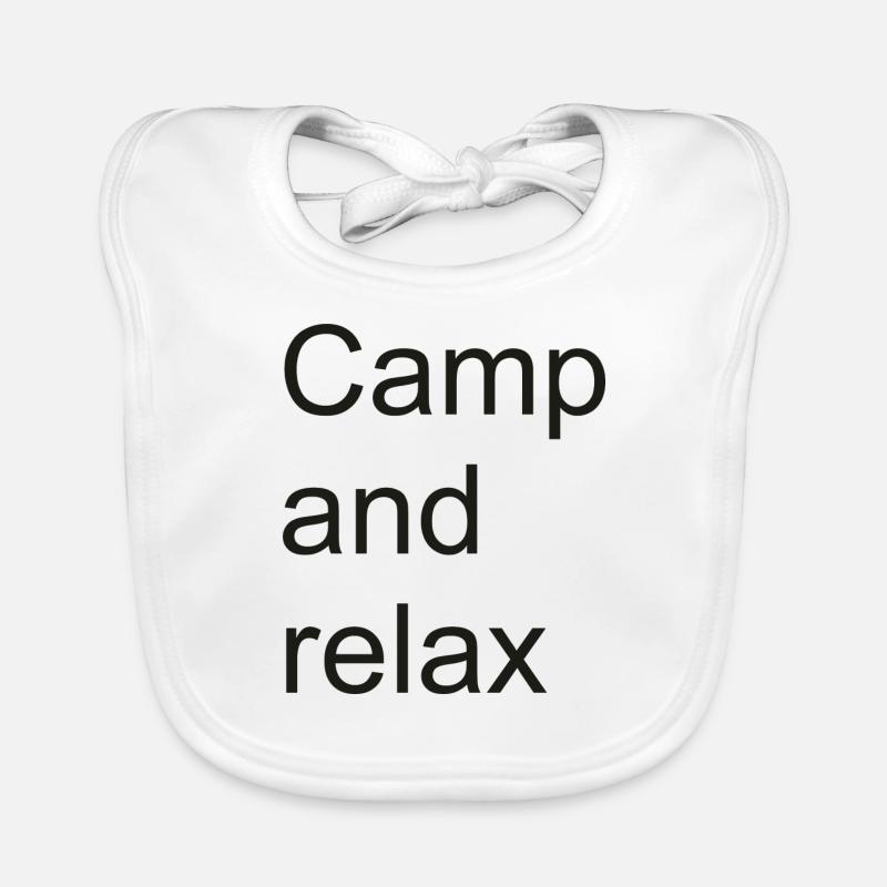 camping camping Bavoir bio Bébé