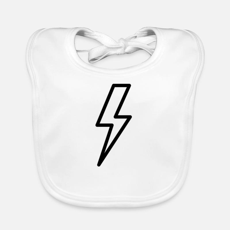 lightning Organic Baby Bibs