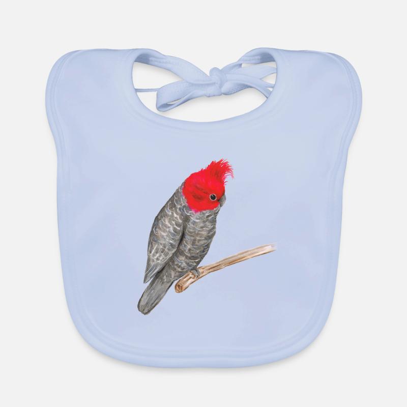Cacatoès casque Bavoir bio Bébé