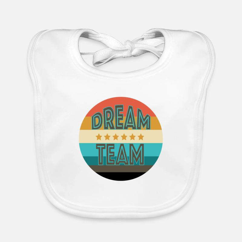 Vintage Geschenkidee Baby Bio-Lätzchen