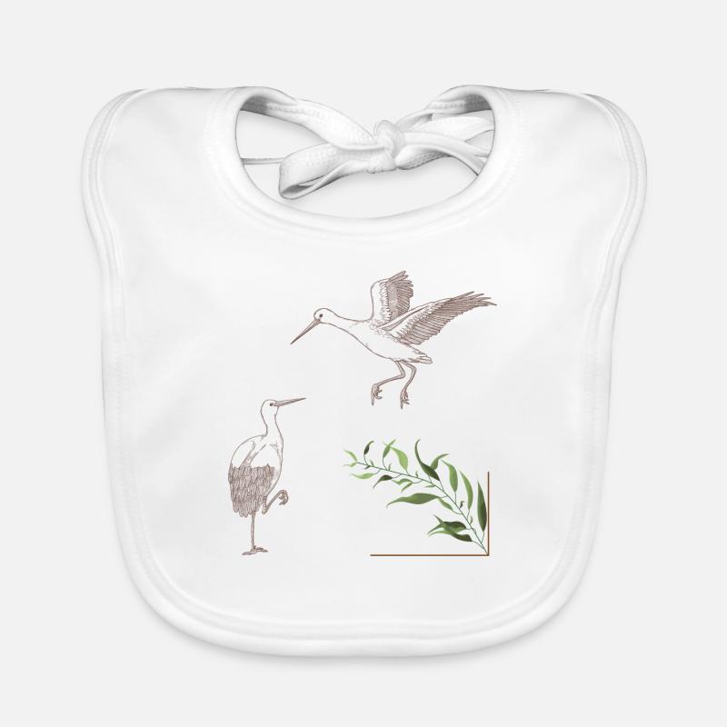 Storks Organic Baby Bibs