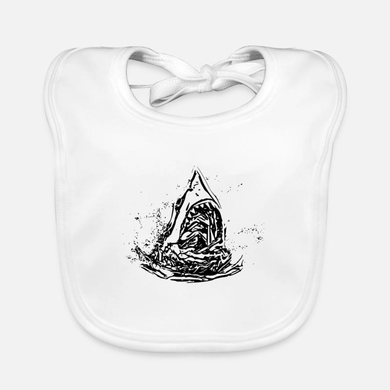 Shark Organic Baby Bibs