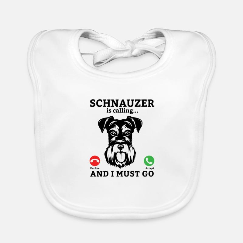 Schnauzer Chien Miniature Schnauzer Géant Schnauzer Bavoir bio Bébé