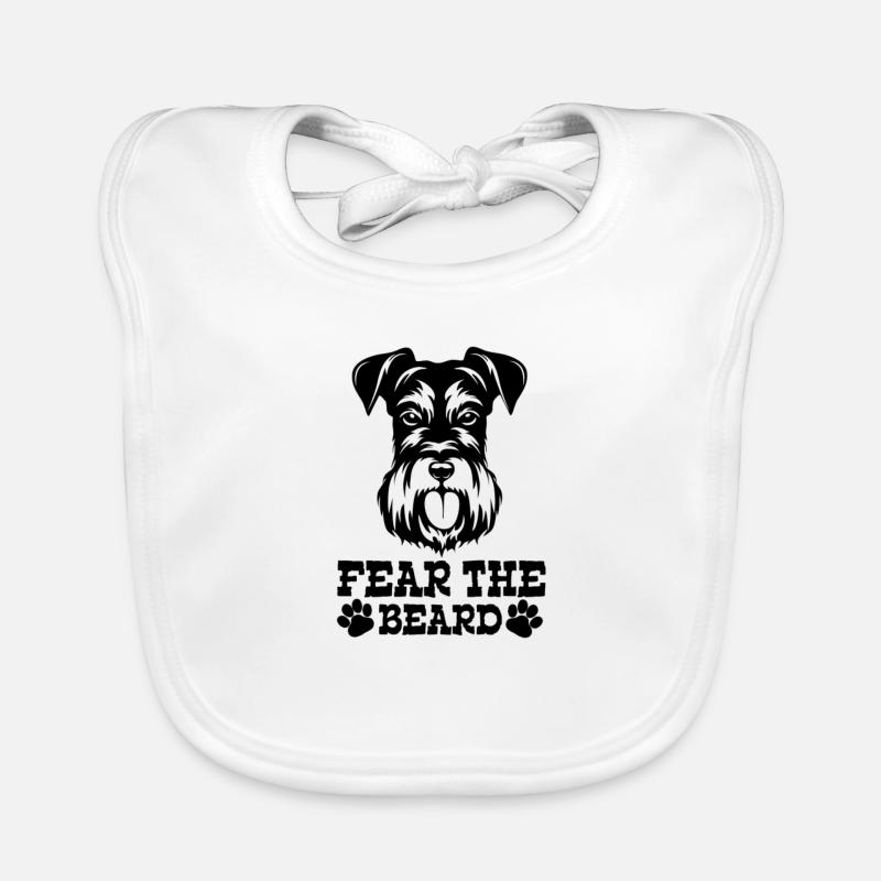 Schnauzer Chien Miniature Schnauzer Géant Schnauzer Bavoir bio Bébé