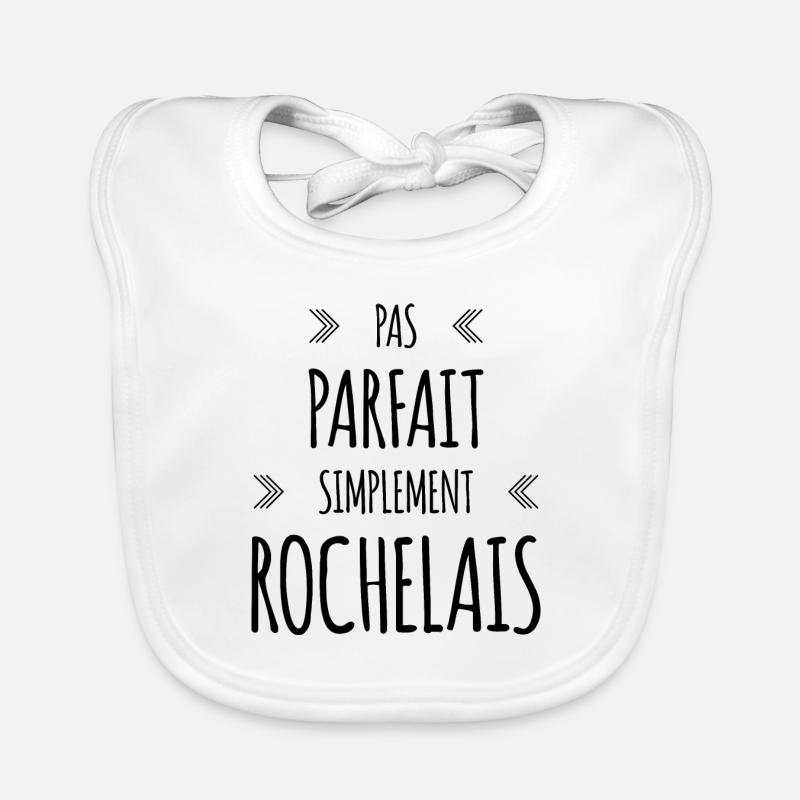 Pas parfait, simplement Rochelais Bavoir bio Bébé