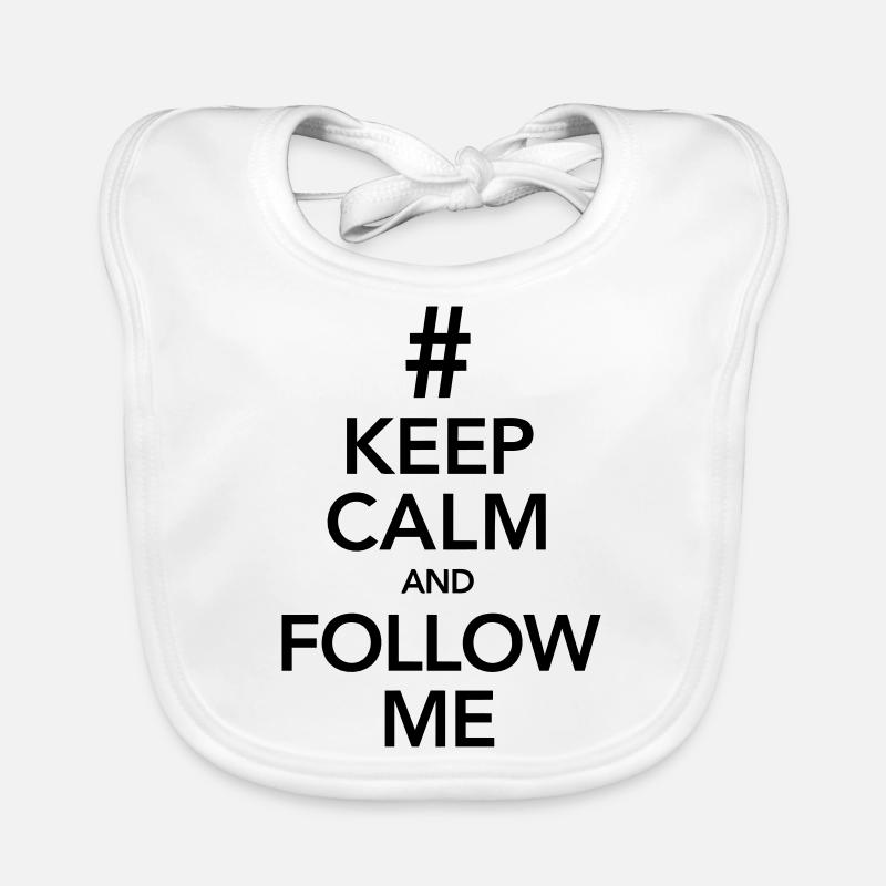KEEP CALM AND ORDER ME! Organic Baby Bibs