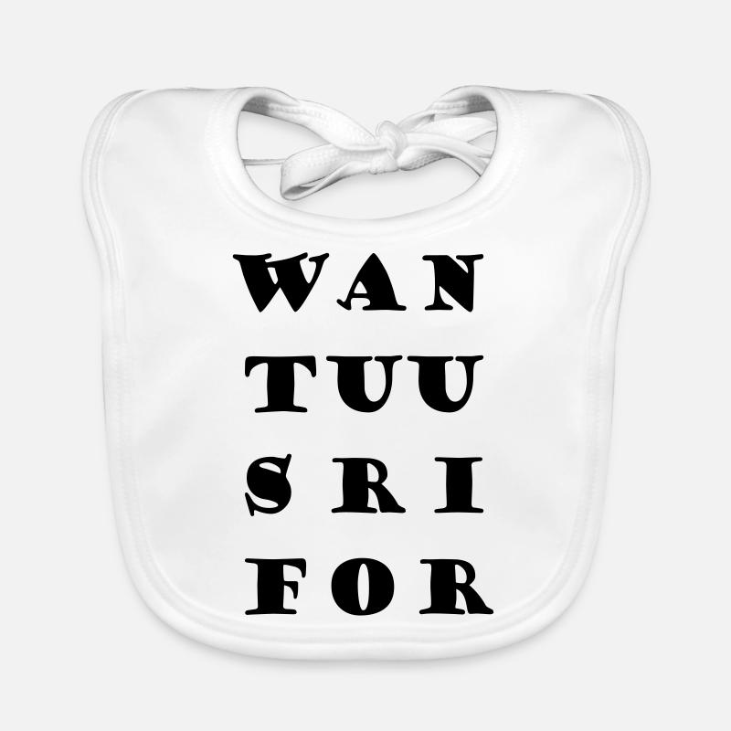 WAN TUU SRI FOR Baby Bio-Lätzchen