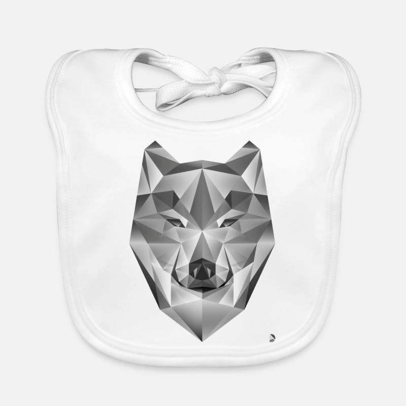 Grey Wolf Organic Baby Bibs
