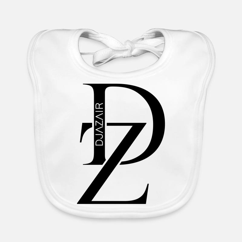 djazair2 - Bavoir bio Bébé - blanc