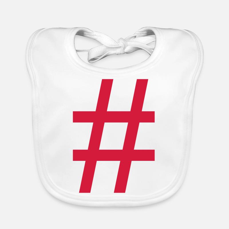 Hashtag Baby Bio-Lätzchen