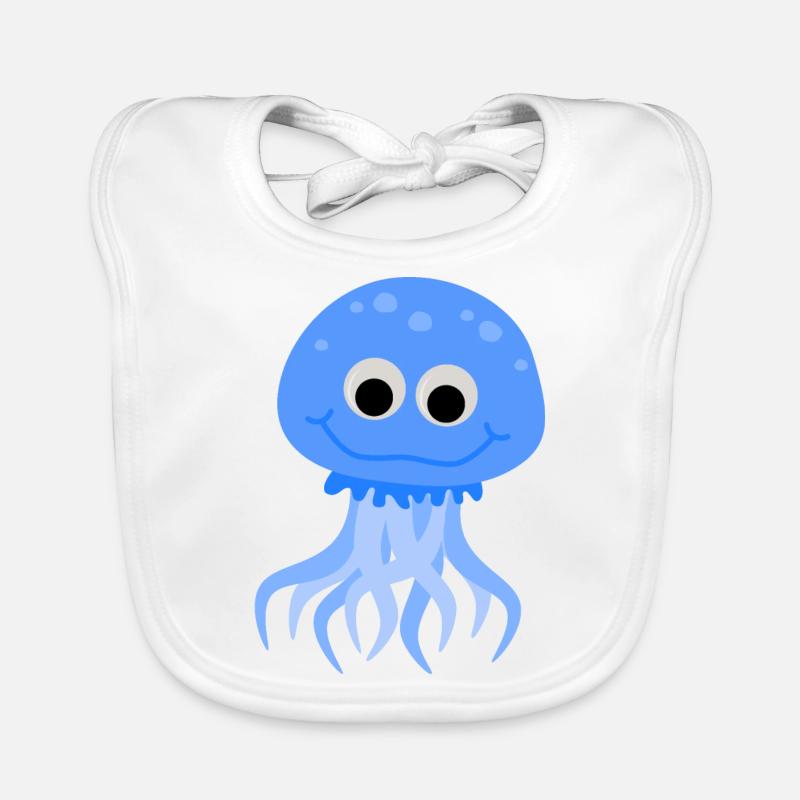 jellyfish Organic Baby Bibs