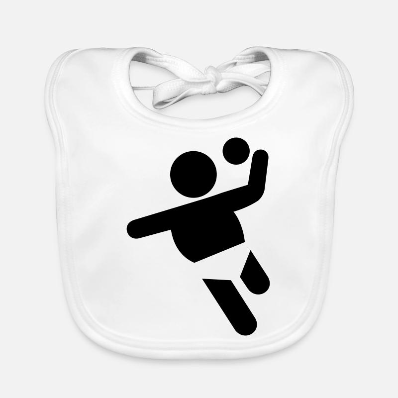 Baby Handball tshirt Baby Bio-Lätzchen