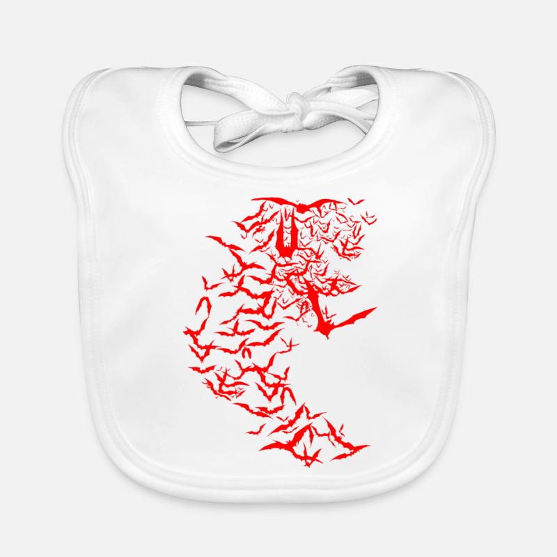 Fledermäuse Baby Bio-Lätzchen