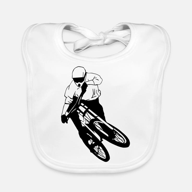 Downhill - Mountainbiking Bavoir bio Bébé
