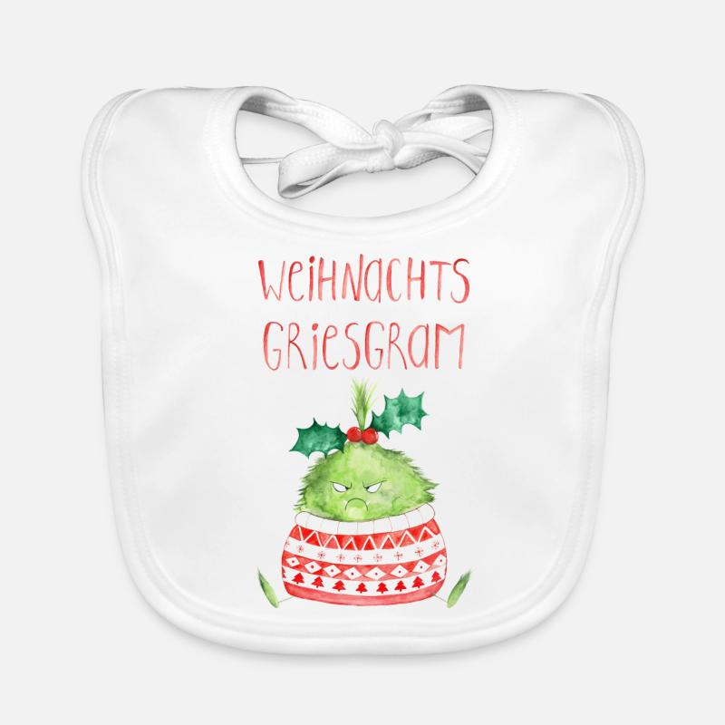 Curmudgeon de Noël Bavoir bio Bébé