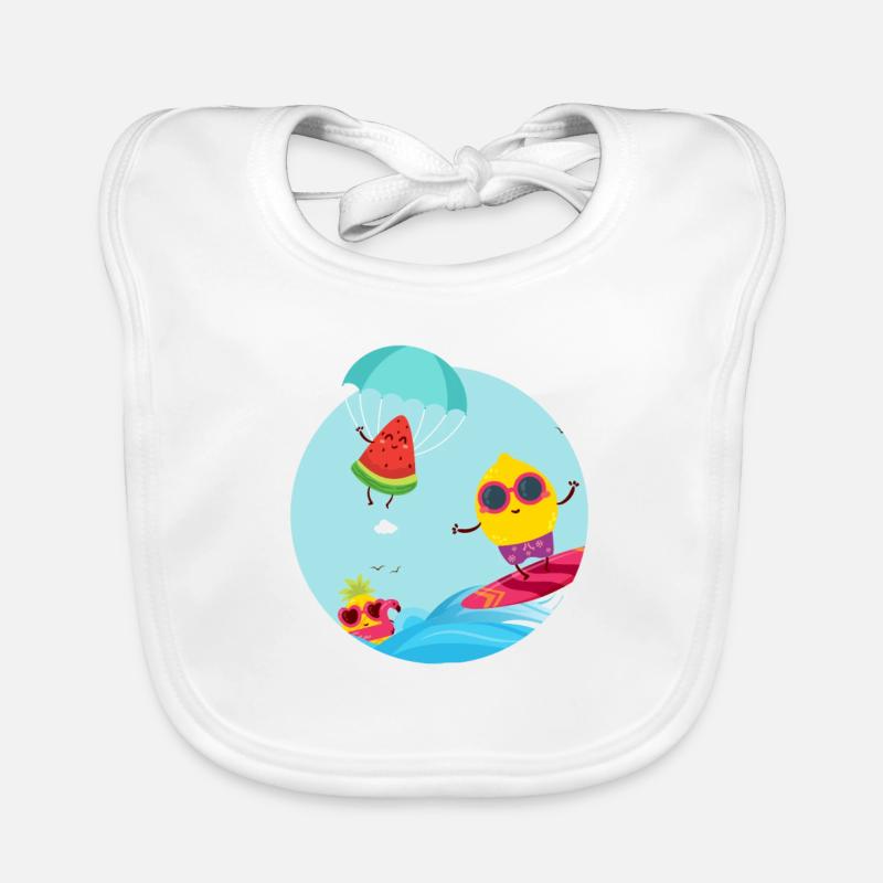 fruit Bavoir bio Bébé