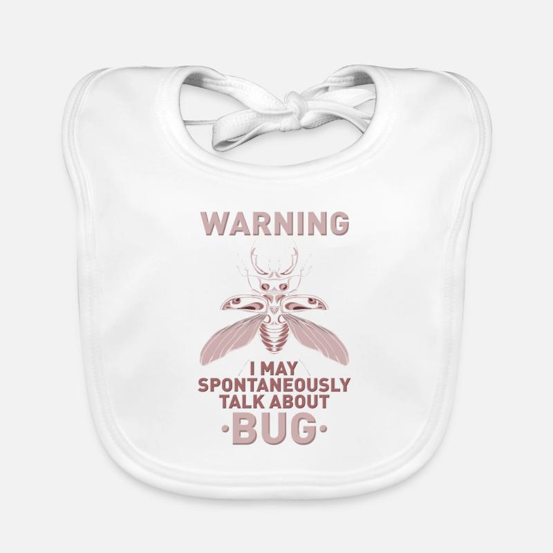 Attention, je peux parler spontanément de BUG Bavoir bio Bébé