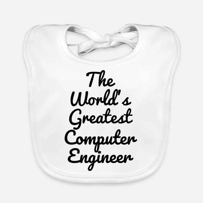 Computer / Informatiker / Aussenseiter / Ingenieur Baby Bio-Lätzchen