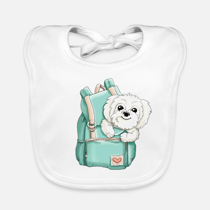 maltesisch Baby Bio-Lätzchen