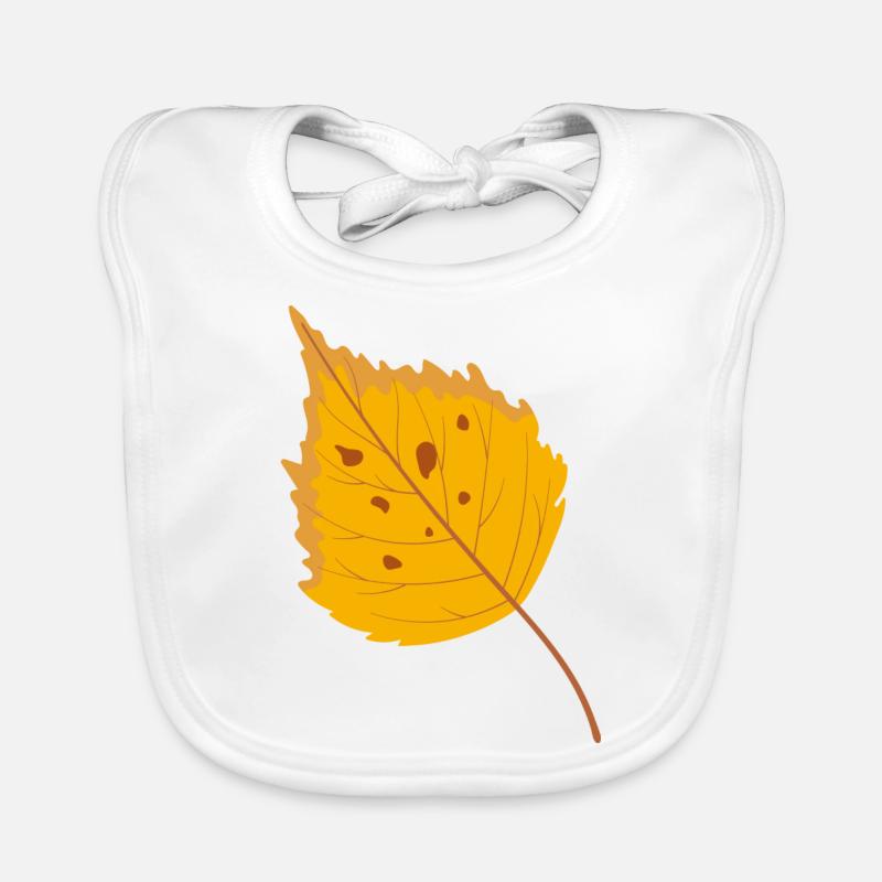Birch leaf Organic Baby Bibs