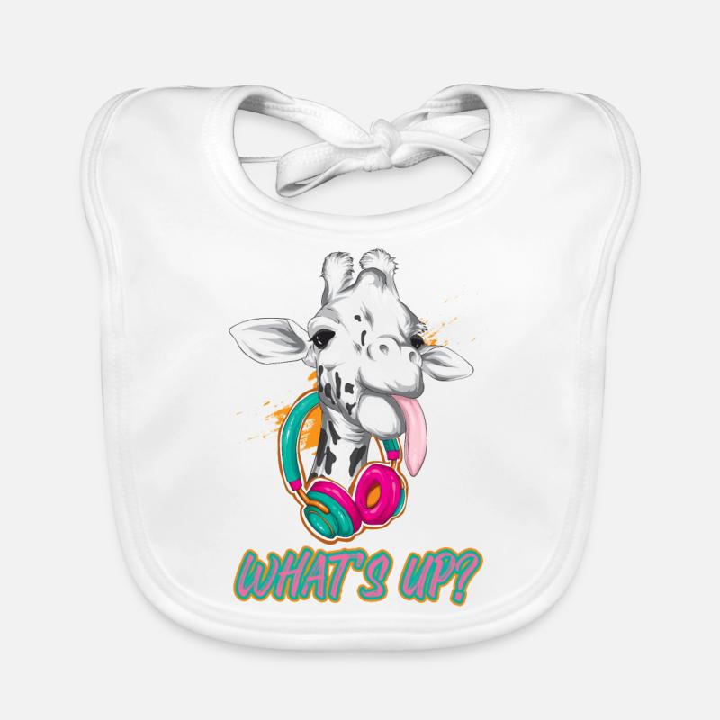Giraffe Baby Bio-Lätzchen