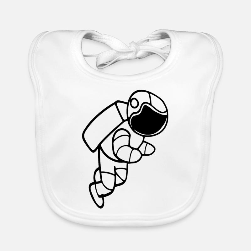Astronaut Organic Baby Bibs