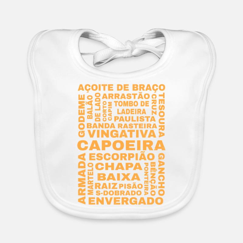 Capoeira Guide Bavoir bio Bébé