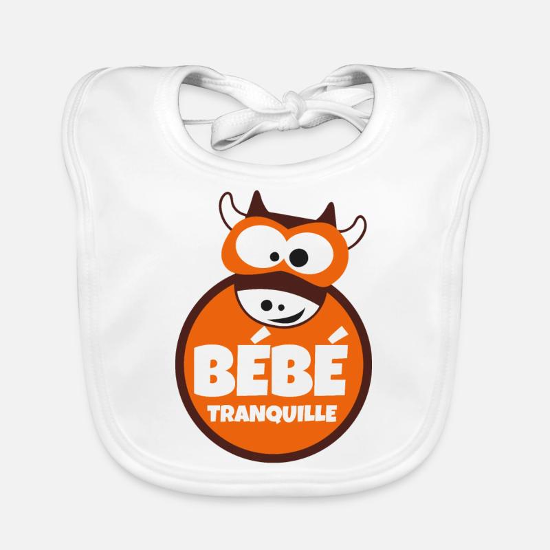 Bébé tranquille Bavoir bio Bébé