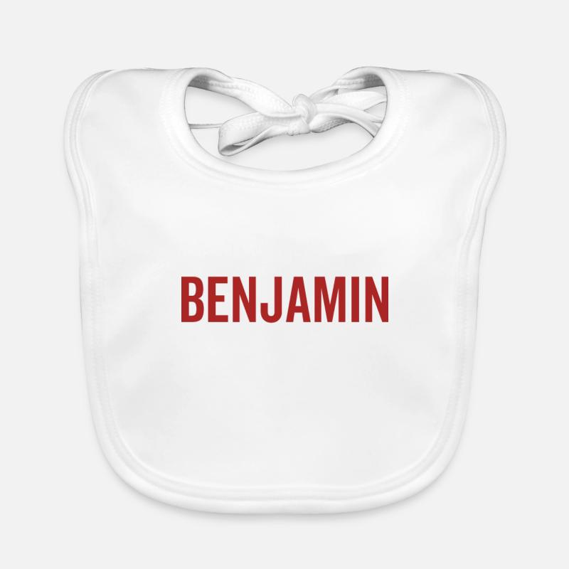 Pas de Benjamin pas de vie Bavoir bio Bébé
