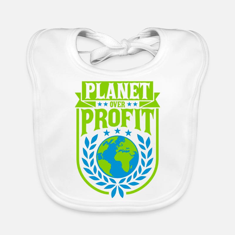 Planète sur le devis de profit Bavoir bio Bébé